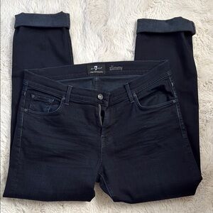 🦖7 For All Mankind Men’s Slim Blue Jeans Classic Style